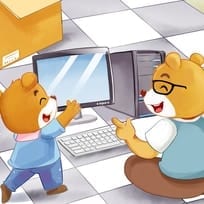 Dad Bought A Computer