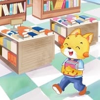 The Kitten Buying Books