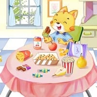 The Kitten Who Doesn't Like to Eat Proper Meals