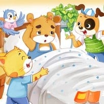 The Little Bear Quickly Wakes Up