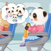 The Panda Going Back Home